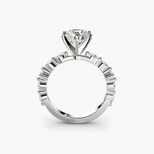 Solitaire with Eternity Pav