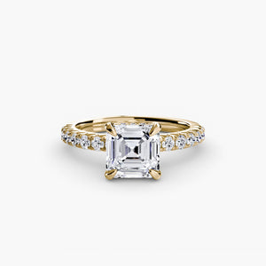 Solitaire with Pavé 6