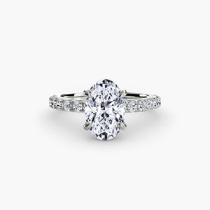 Solitaire with Pavé 6