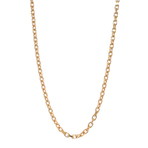 Yellow Gold Rollo Chain. 18k, 13.6gr , 20