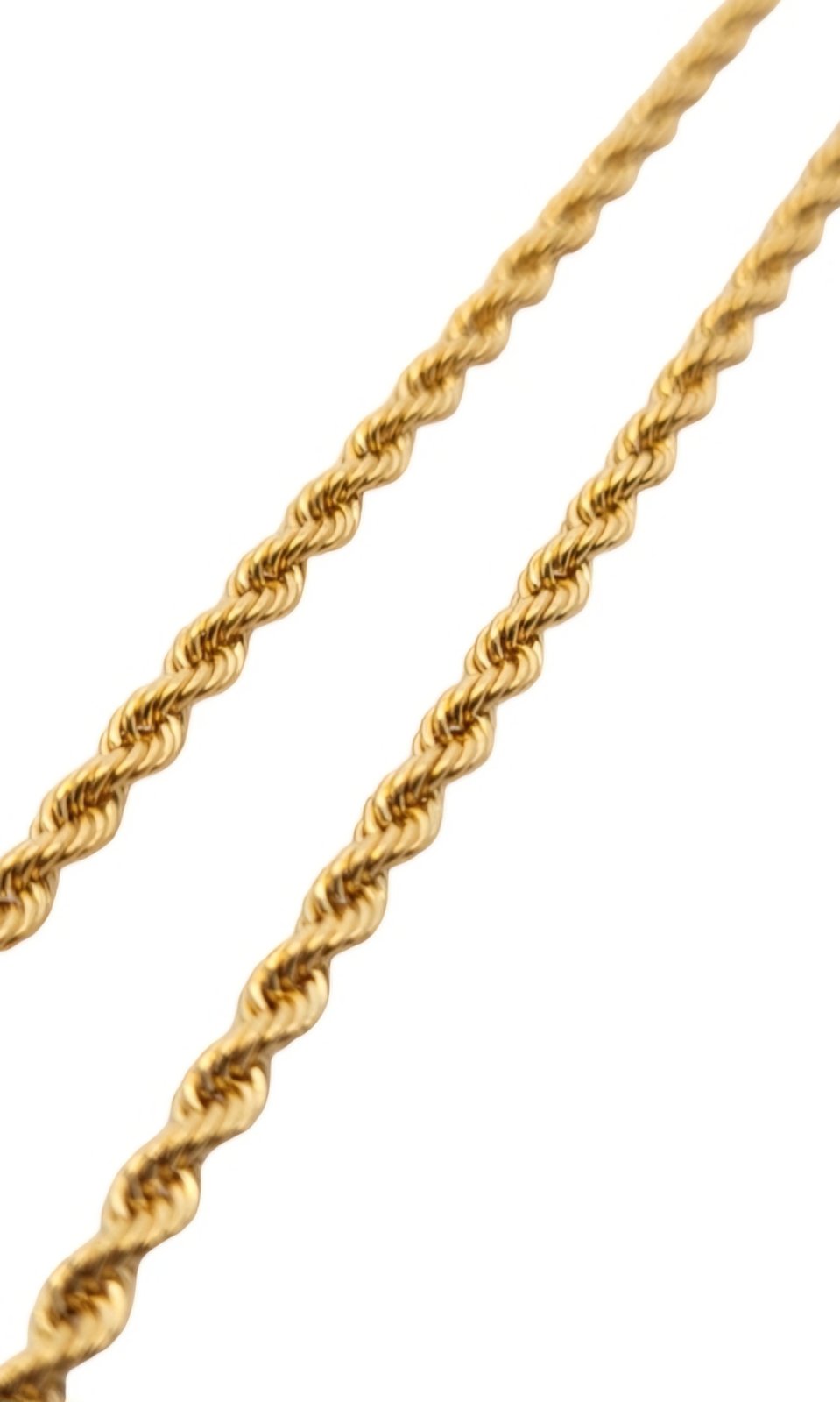 Yellow Gold Rope Chain. 18k, 6.1gr, 24", 2.7mm