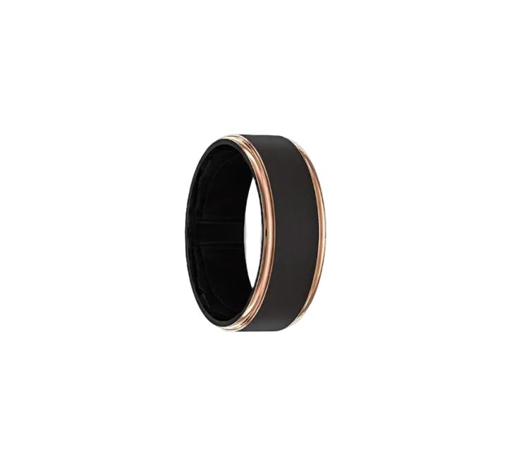 Tungsten Carbide Wedding Band Flat Ring