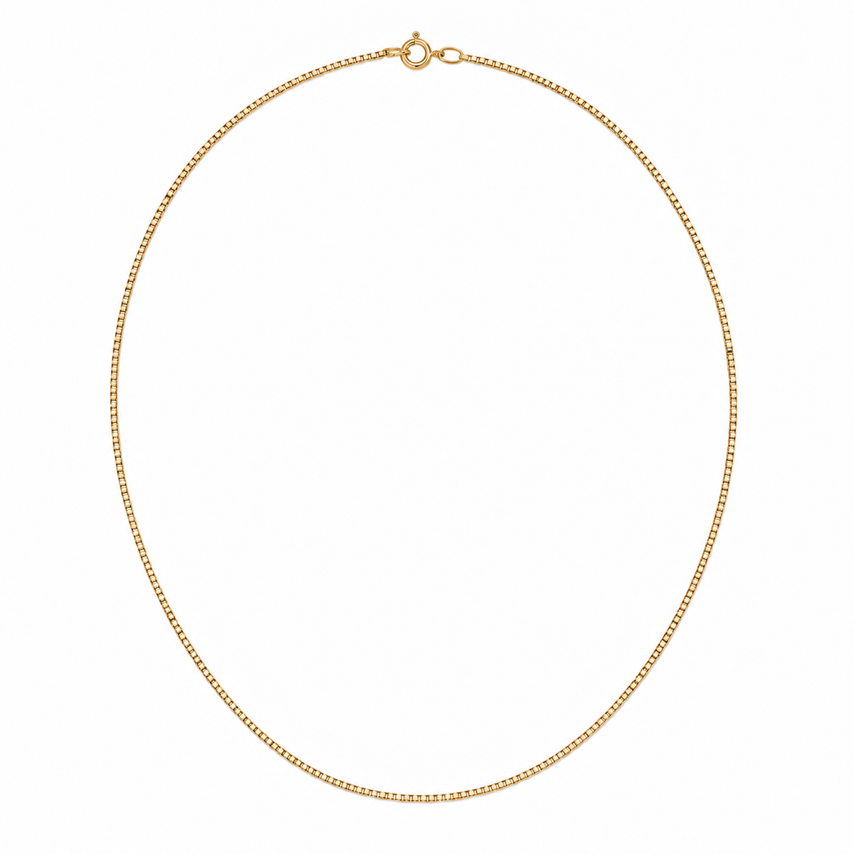 14K Yellow Gold Box Chain