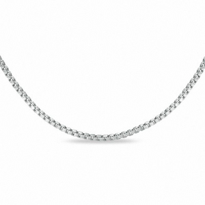 Sterling Silver Box Chain, 925, 20Inches