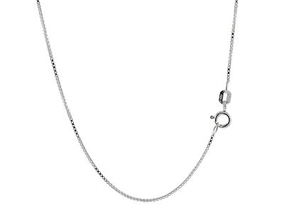 Sterling Silver Box Chain, 925, 20Inches
