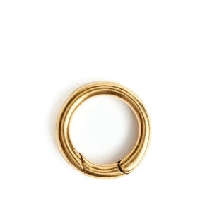 Yellow Gold Push In Charm Connector, 14k