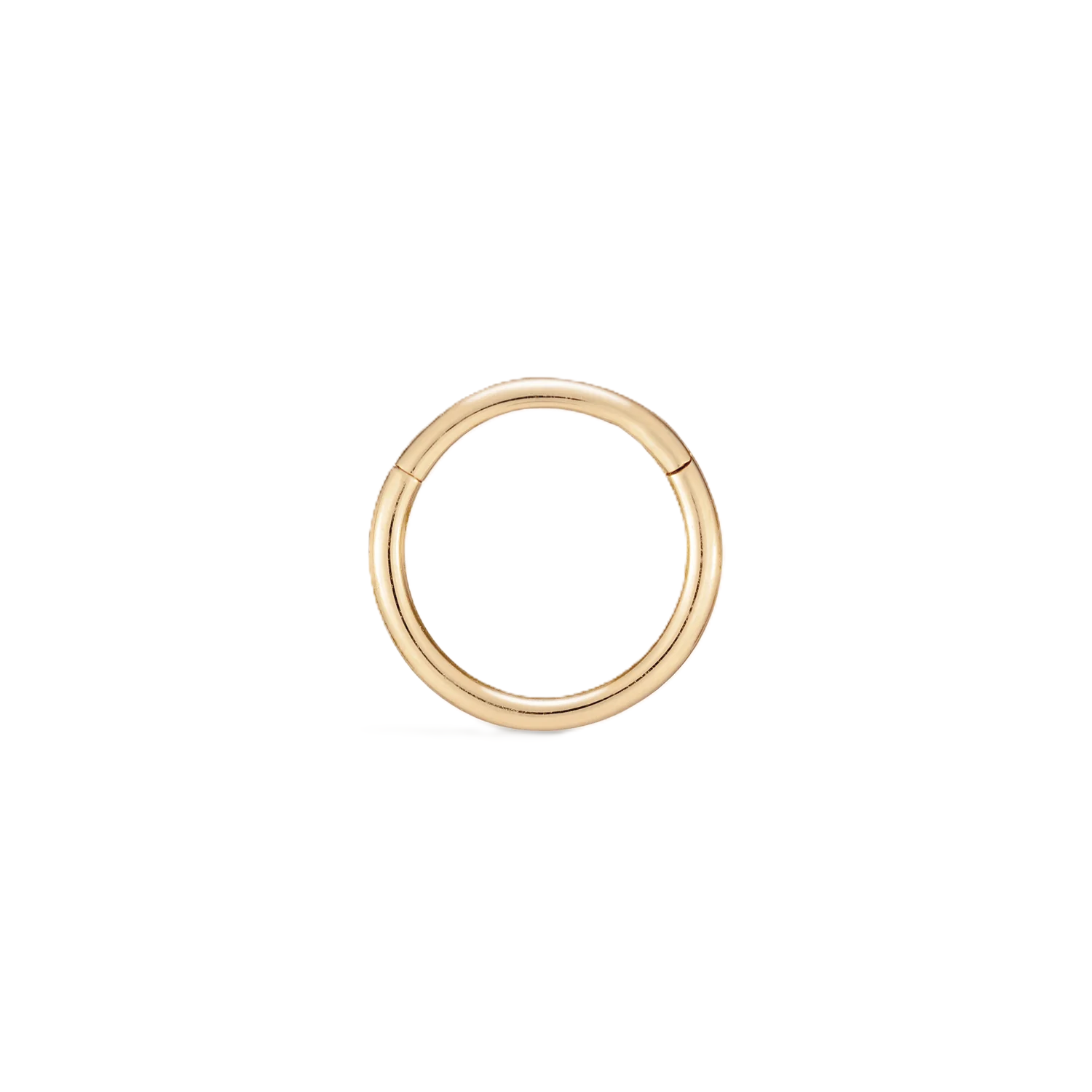 Yellow Gold Piercing Huggies, 14k