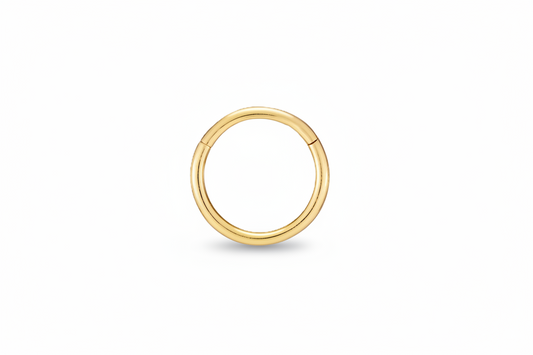 Yellow Gold Click In Connector, 14k