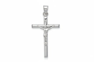 White Gold Crucifix Pendant (cross) 14k