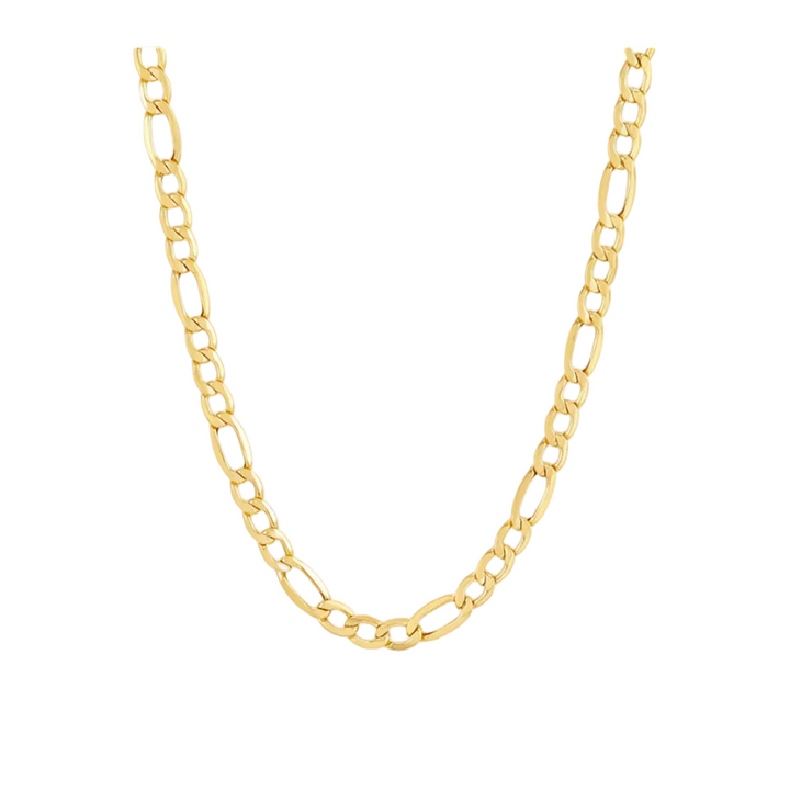 14K Yellow Gold Figaro Chain-4mm