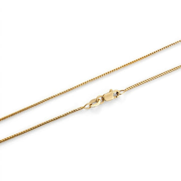 10K Yellow Gold Franco Chain Necklace 16"