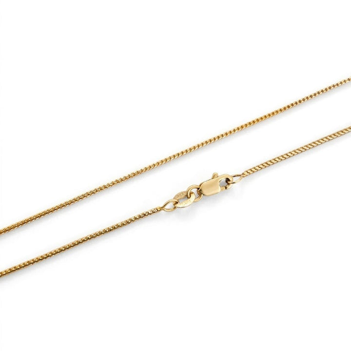 10K Yellow Gold Franco Chain Necklace 16"