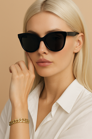 Yellow Gold Curb Link Bracelet, 18k, 8.1 gr, 6.5 inch