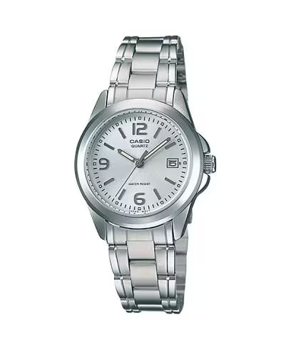 Ion Plated Steel Band Analog Date Watch 28mm LTP1215A-7A