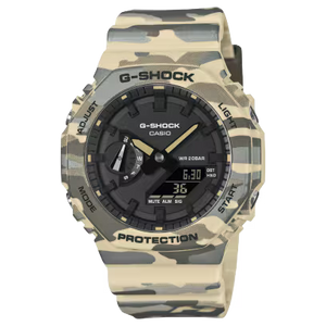 Carbon Resin Analog-Digital Watch 45.4mm 200m Water Resistant GA2100CM-5A