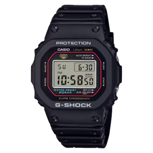 Shock Resistant Steel/Resin Digital Watch 42.3mm 200m Water Resistant DW5000R-1A