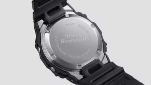 Shock Resistant Steel/Resin Digital Watch 42.3mm 200m Water Resistant DW5000R-1A