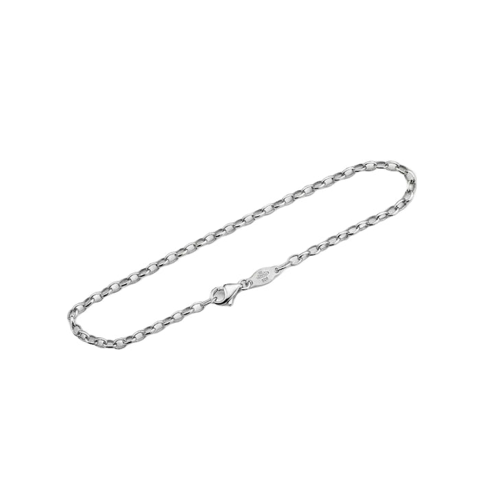 925 Sterling Silver Oval Link Bracelet