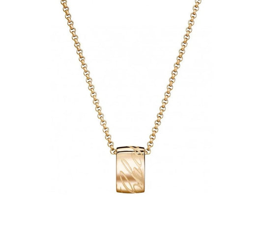 Chopard Chopardissimo Rose Gold Pendant Necklace 18k ,17" , Reference: 796580-5001 6166848, Resale