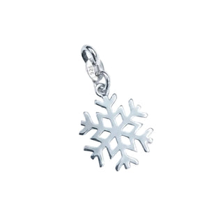 925 Sterling Silver Snowflake Pendant