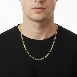 Yellow Gold Curb Chain, 18k, 9.17gr